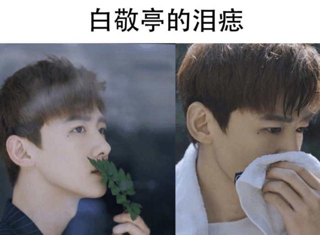 有痣男明星的独特魅力展现